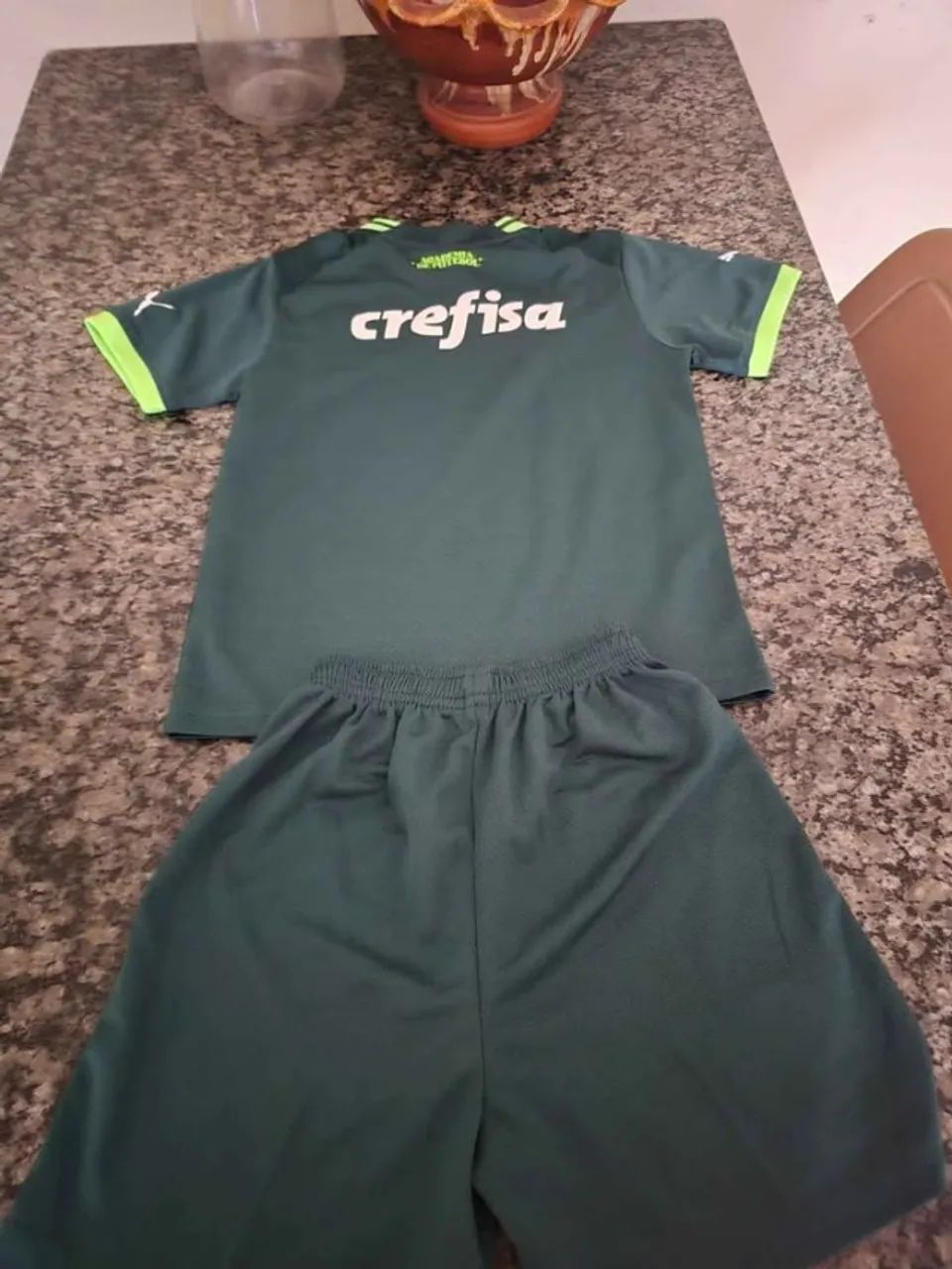 Conjunto do Palmeiras original novo sem uso - Foto 2