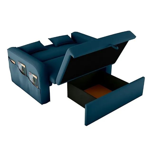 Sofá Cama Lady Dai 1,40m Linho (NOVO A PRONTA ENTREGA) - Foto 5