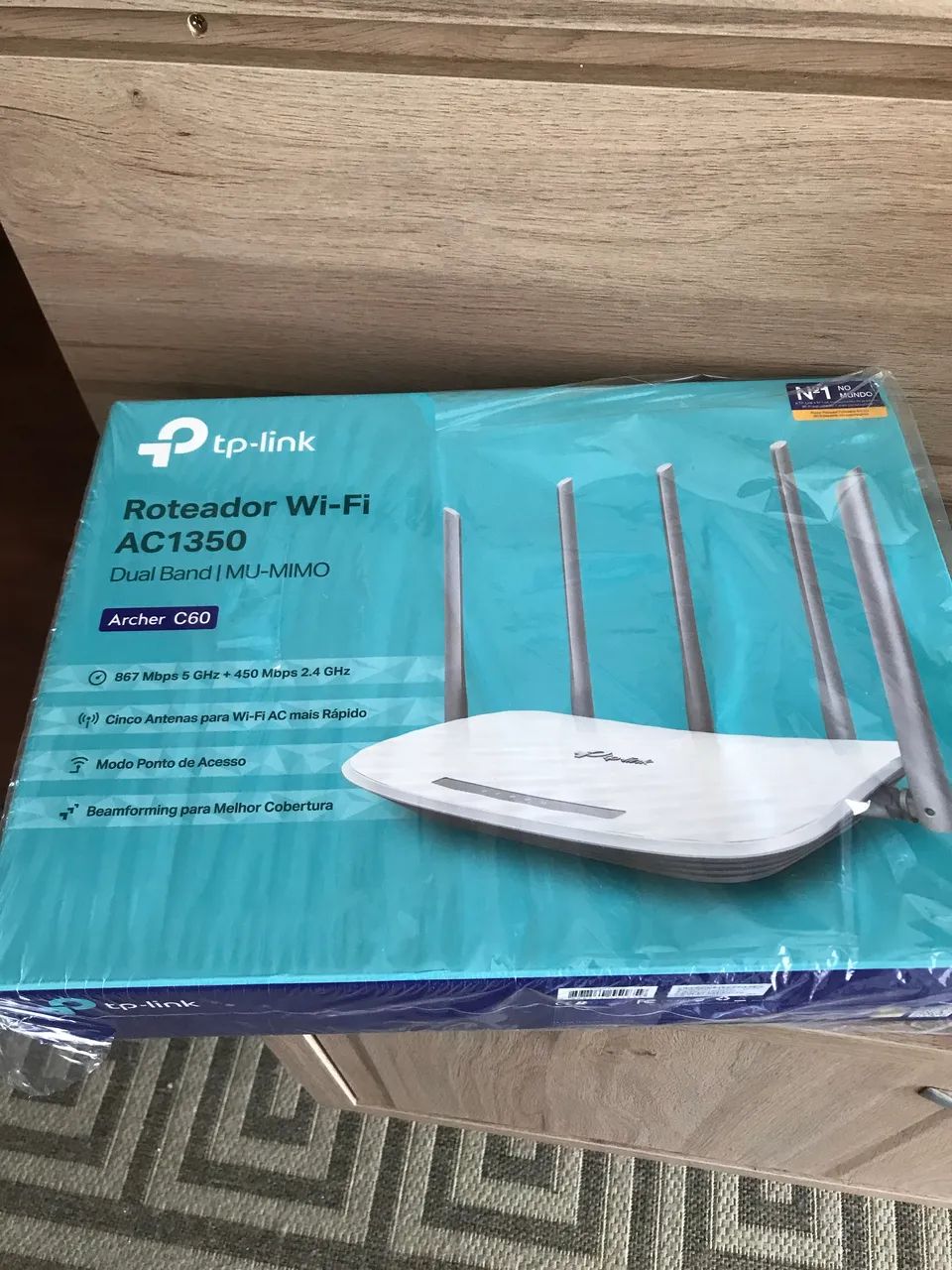 Moden tplink 5 antenas mimo 