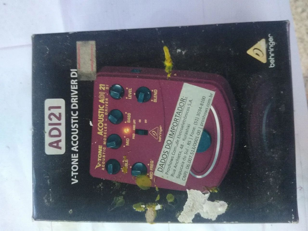 Pedal Behringer para violão  - Foto 2