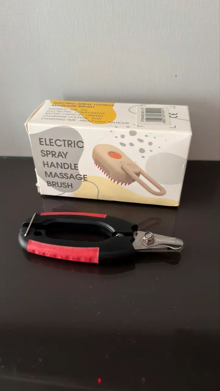 Escova a vapor e Alicate de unhas pet  - Foto 3