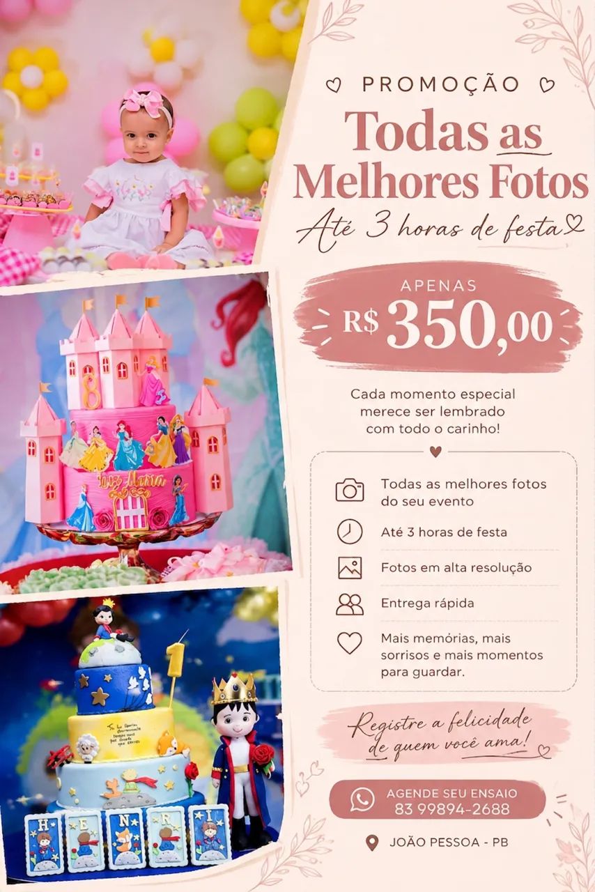 Fotografia aniversário 