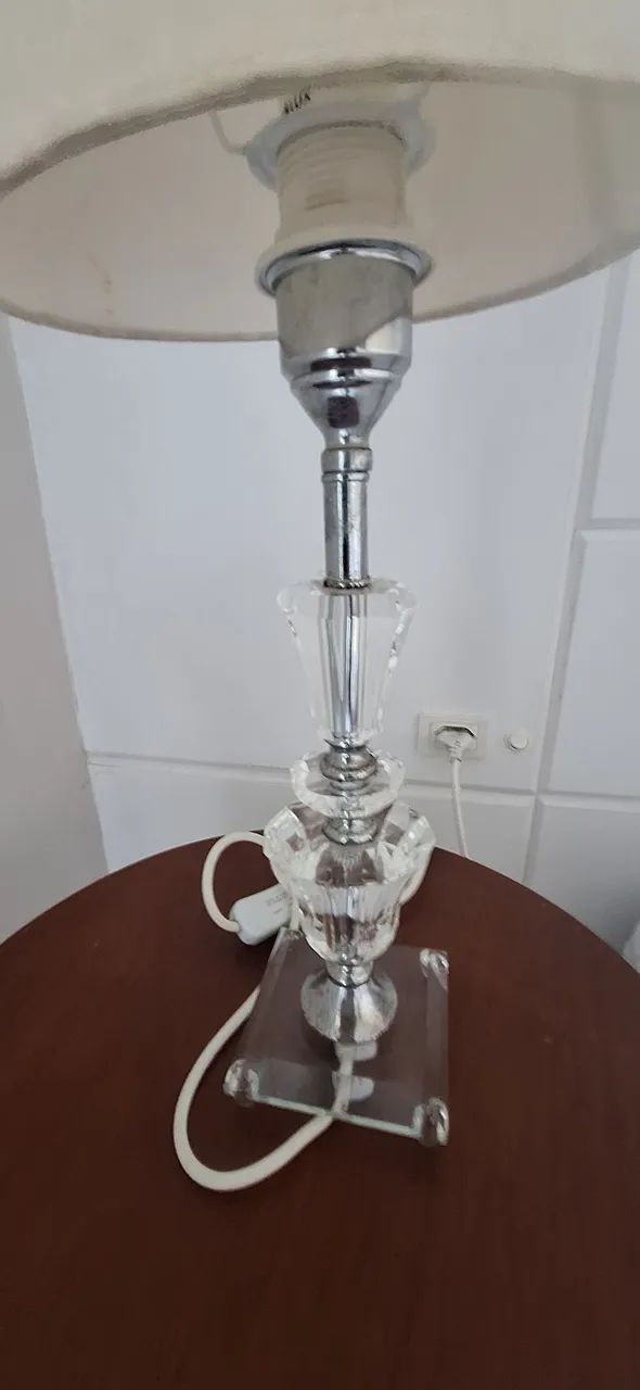 Abajur Cristal Vidro  - Foto 3