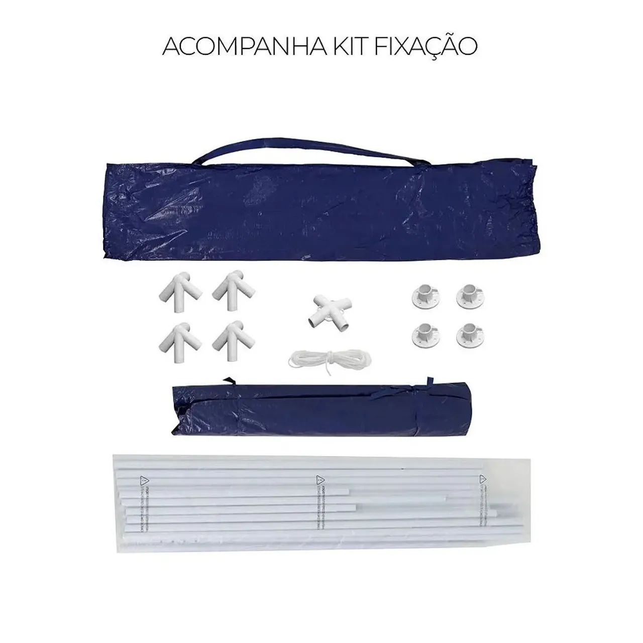 Tenda BASE REFORÇADA 3mt x 3mt Reta  - Foto 6