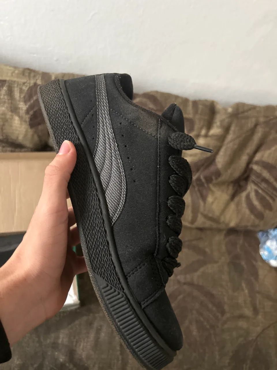 Tênis puma suede XL  triple black  - Foto 2