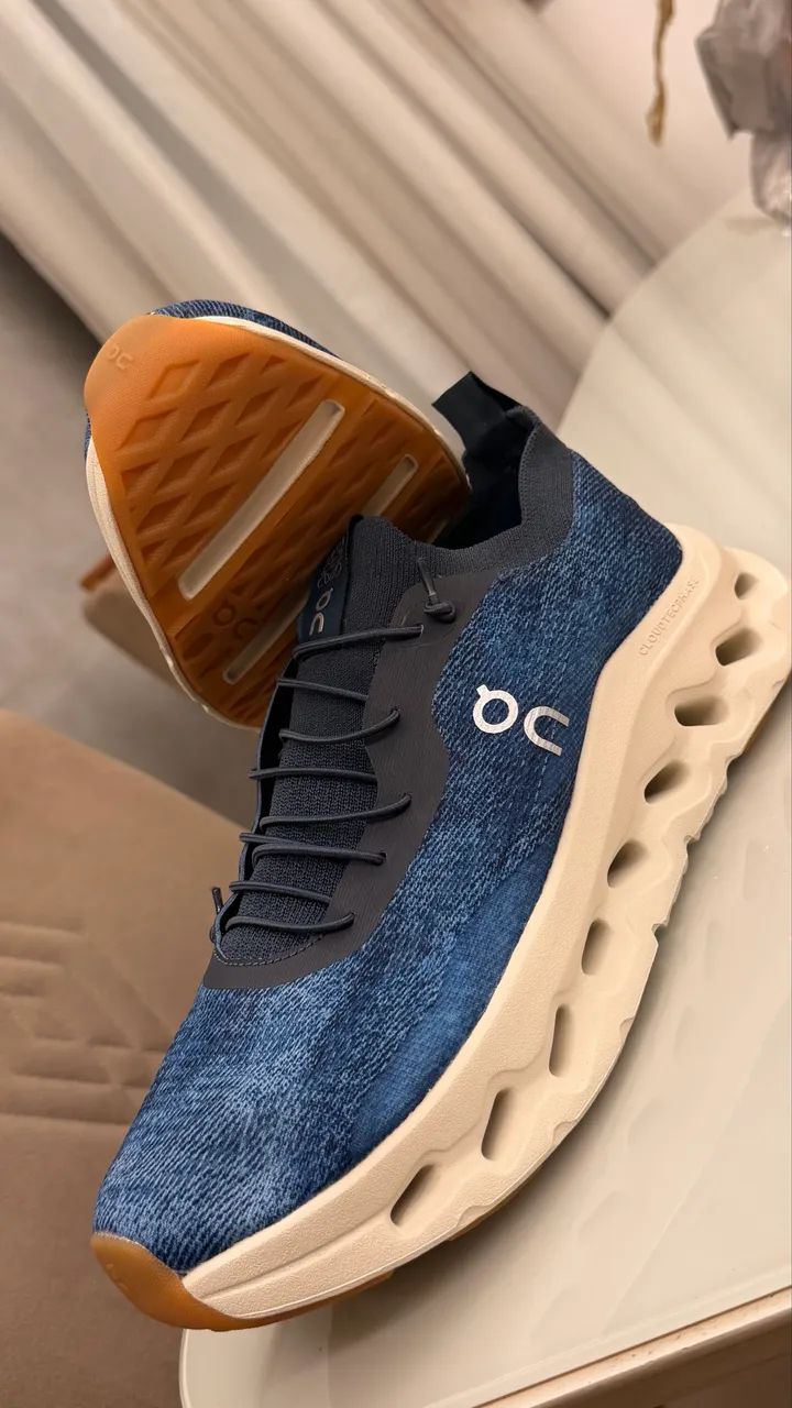  Tênis  On Cloudaway Denim  - Foto 5
