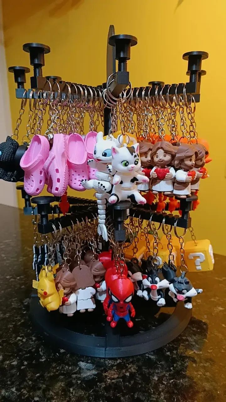 Expositor de Chaveiros 3D em Consignação para Comércio | Personalizados - Foto 4