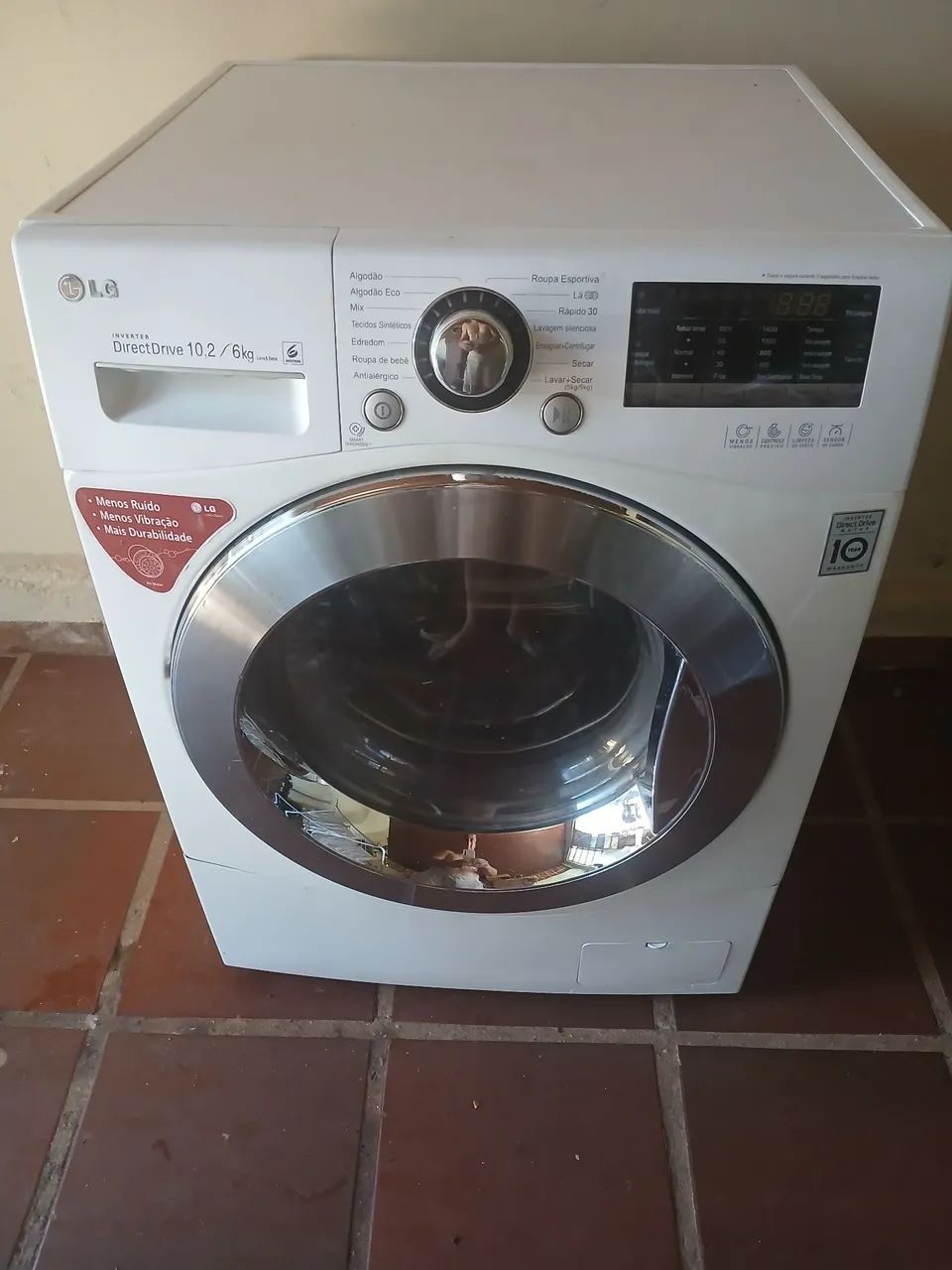 Lava-Seca LG 10kg COM DEFEITO!!! Leia descrição 