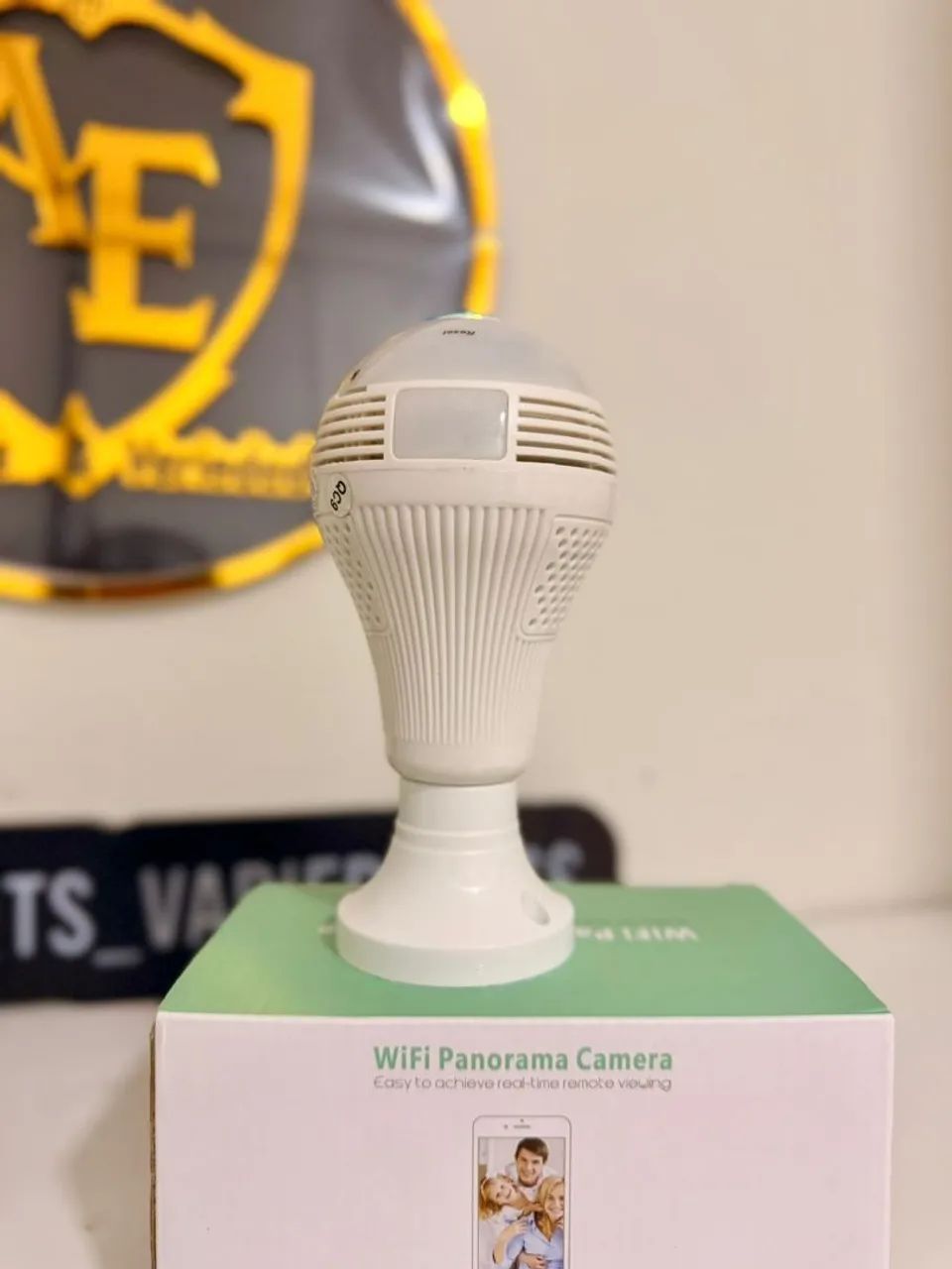 Lampada câmera wifi 360 - Foto 4