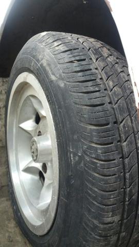 Jogo de rodas de fusca Gaúcha com 4 pneus * - Foto 4