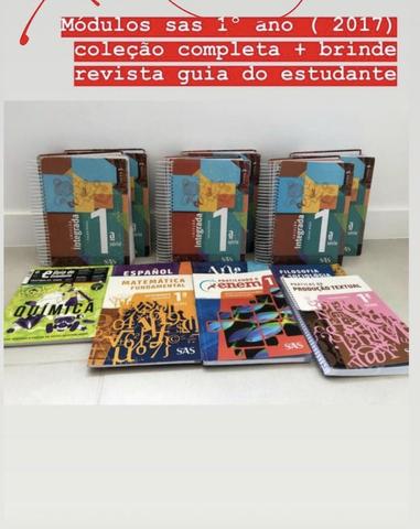 Coleção completa SAS 1º ano (2018) + brinde