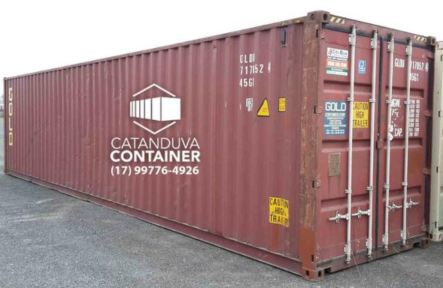 Container Dry 40 pés HC - frete e/ou descarga NÃO inclusos - Foto 3