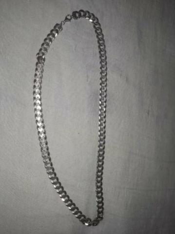 Cordão de Prata 93 gramas e 60 cm