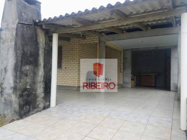 Casa com 3 dormitórios à venda, 103 m² por R$ 155.000, 350 metros do Mar - Zona Nova Norte - Foto 8