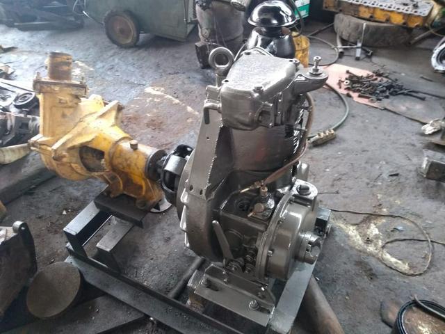 Moto bomba. Motor agrale