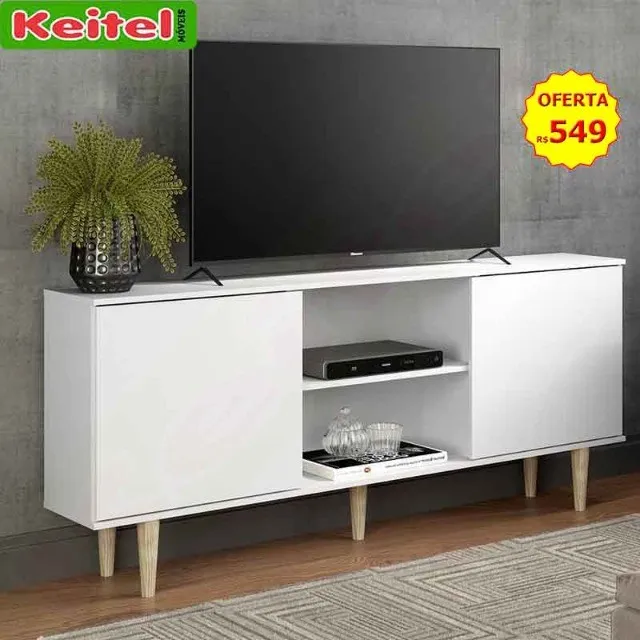 Rack p/ Tv Aparador Siena Branco