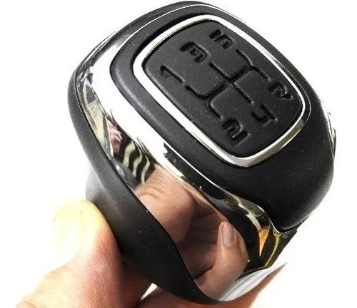 Bola Câmbio Original Fiat Palio Uno Mobi Strada Idea - Cromada - Foto 2
