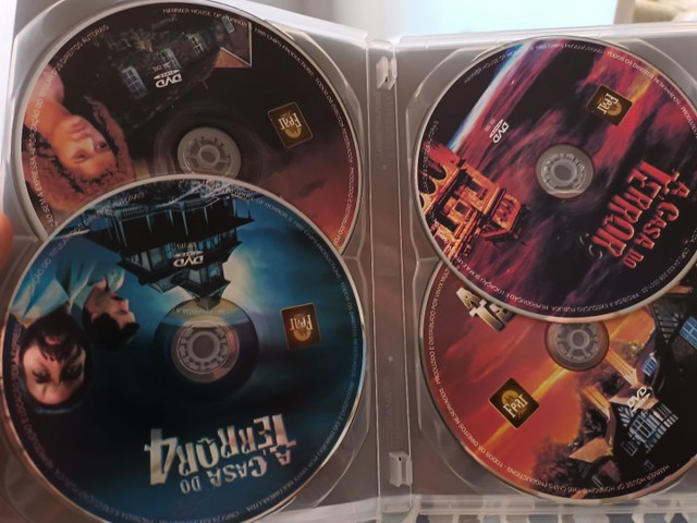 Coleção de dvds A Casa do Terror  - Foto 4