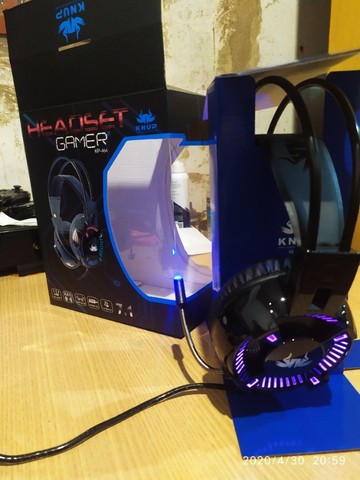 Headset Gamer Led 7.1 Knup kp-464 - Foto 5
