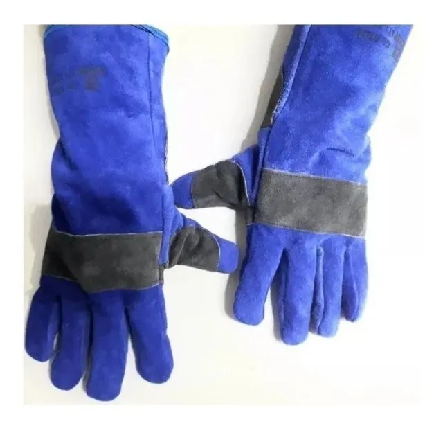 Luva Epi Soldador De Couro Macia Boxer