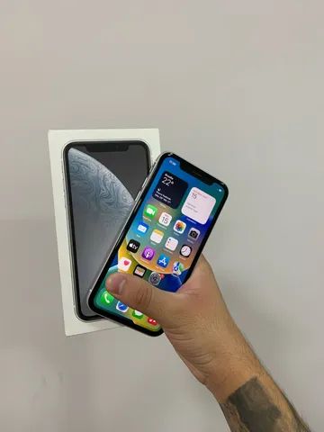 iPhone XR branco sem detalhes com caixa e garantia // pronta entrega  - Foto 2
