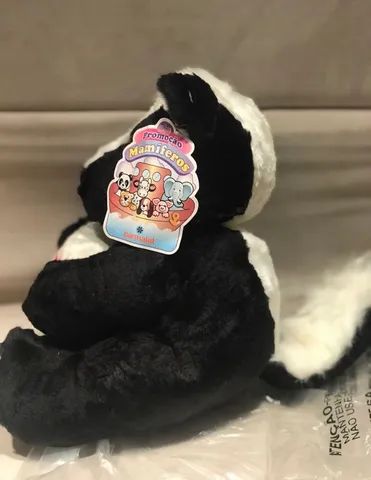 Pelúcia Gambá Coleção Mamiferos Parmalat NOVO - Foto 4