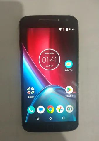 Motorola Moto G4 Plus 32GB - Vermelho - PRODUTO USADO!