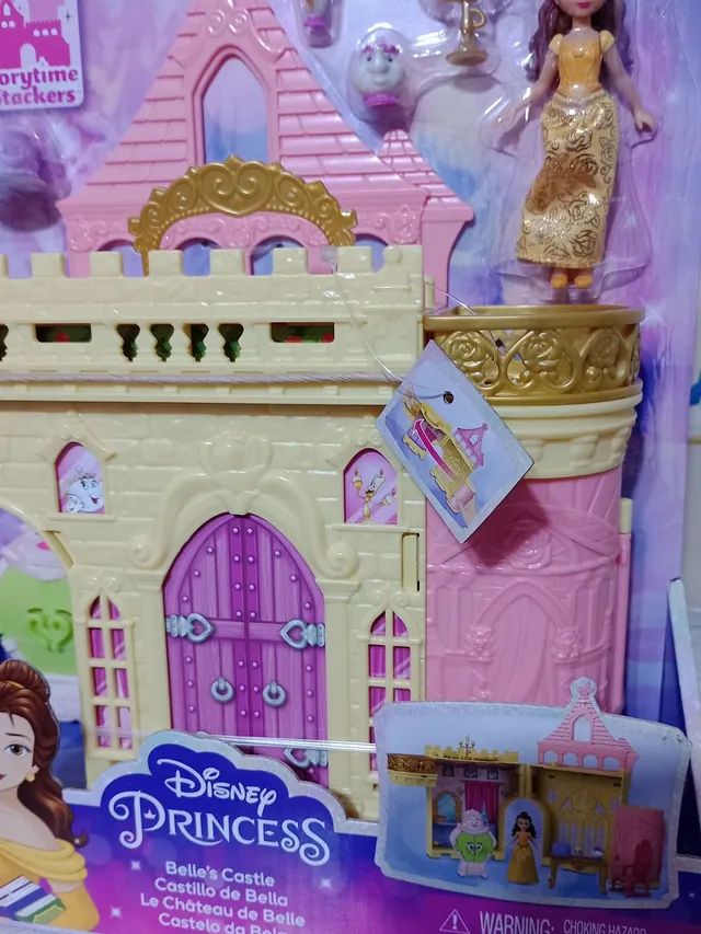 Disney - Mini casa de bonecas Castelo de Bela da Disney Princess