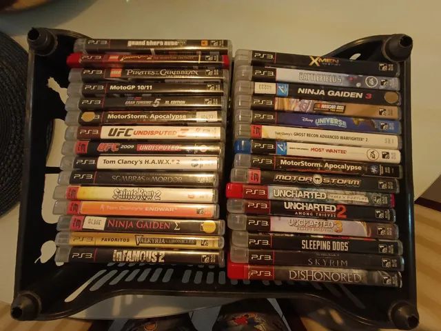 Lote com 10 Jogos de Playstation 3 Ps3 - Mídia Física Original - Desconto  no Preço