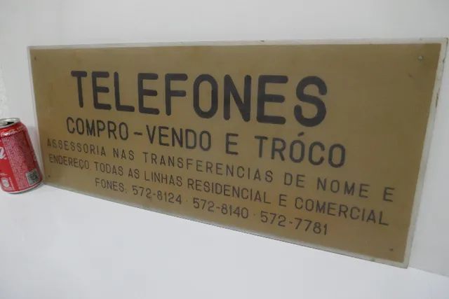 placa propaganda antiga. - Foto 4