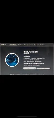 MacBook Air 13? i7 8GB 512 SSD