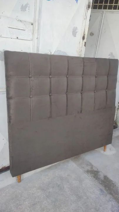  Cabeceira casal 1.40 em sued cores a escolher 