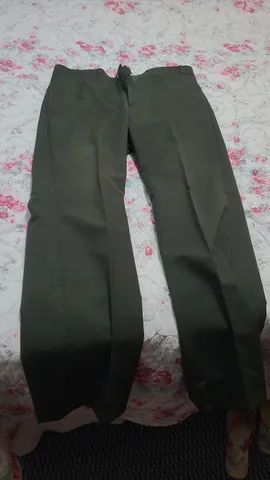 Calça de sarja verde oliva conforme RUE.  - Foto 2