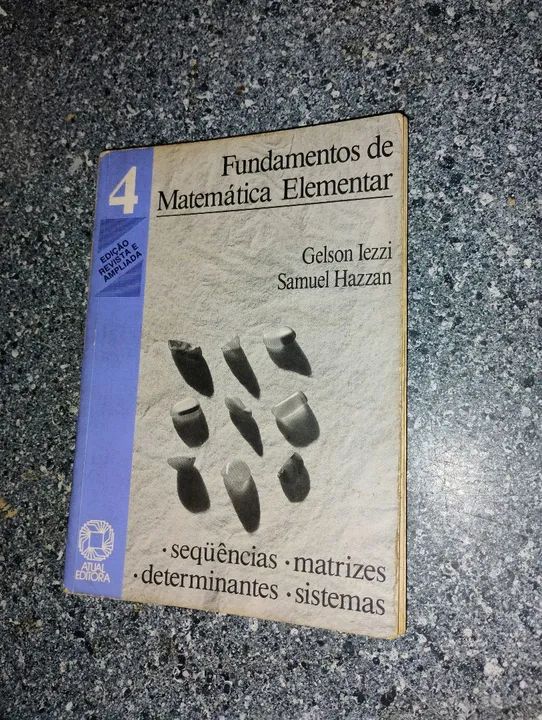 Fundamentos De Matemática Elementar 4 / Gelson Iezzi - Livros E ...