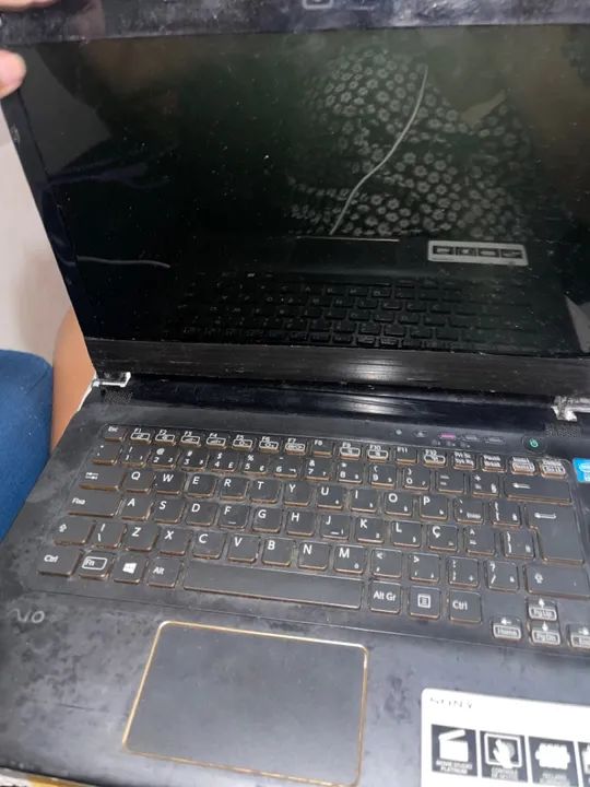 Computador vaio( ideal para utilizar as peças - Foto 2