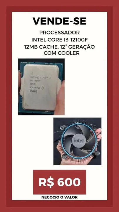 Processador com Cooler 