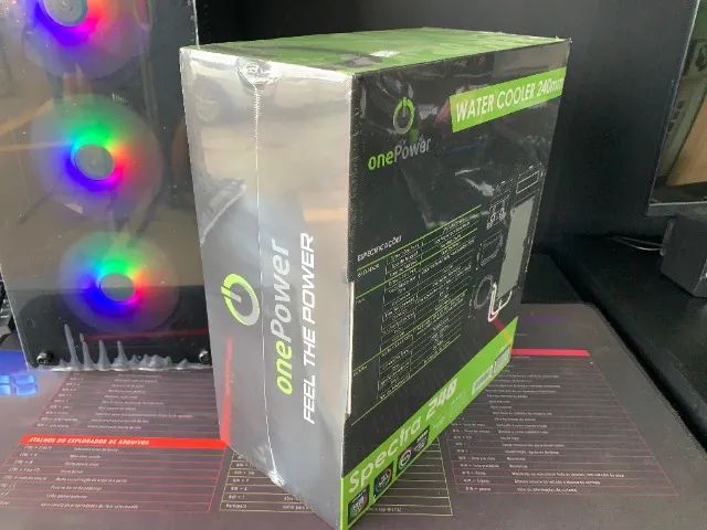  Water Cooler 240mm - Resfrie Seu PC com Eficiência Máxima! - Loja Wiki - Foto 4