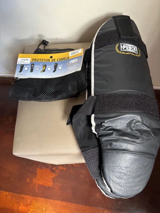 Caneleiras protetor de canela muay thai - Foto 3