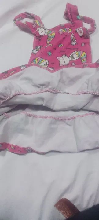 Jardineira Infantil Gatinho -  - Foto 5