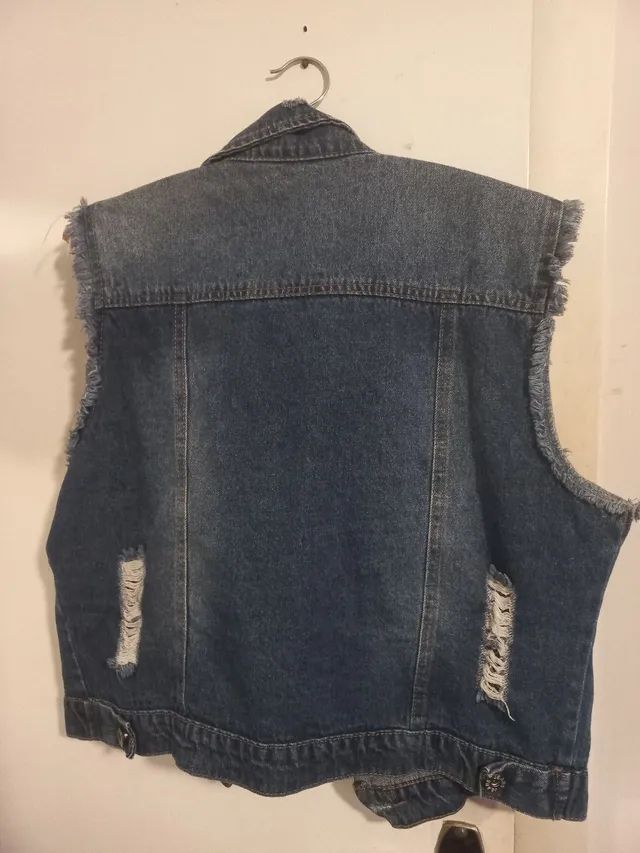 Colete jeans M - Foto 3