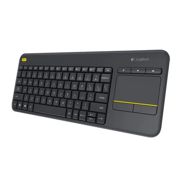 Teclado Sem Fio para PC Smart TV PC Com Trackpad Logitech K400 - Foto 2