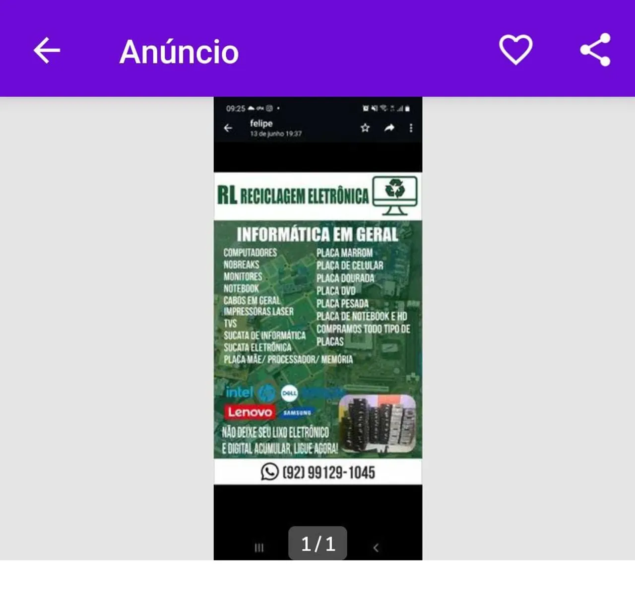 Sucata eletrônica