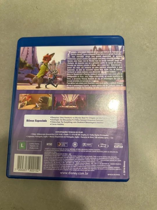 Bluray Disney - Zootopia - Foto 2