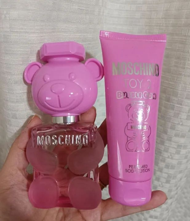 Kit Perfume Moschino Toy 2 Bubble Gum - Edição Limitada