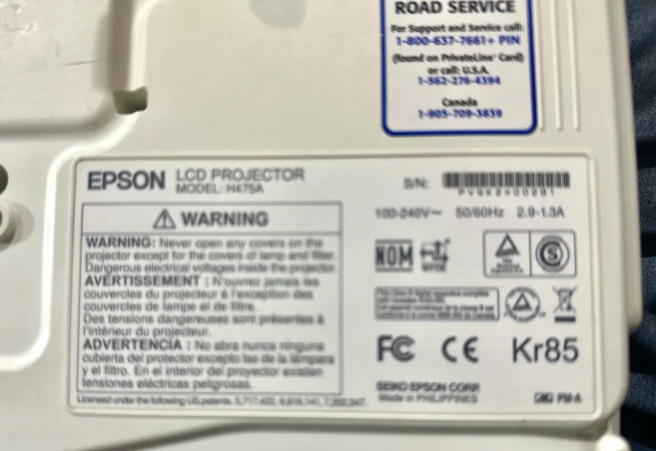 Projetor Power Lite HC710HD - Foto 5