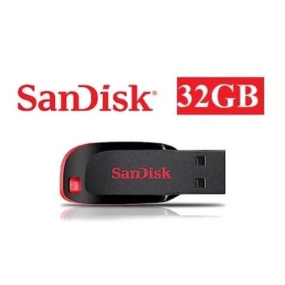 Pen Drive Sandisk 32Gb Cruzer Blade Loja Coimbra Computadores Entregamos - Foto 3