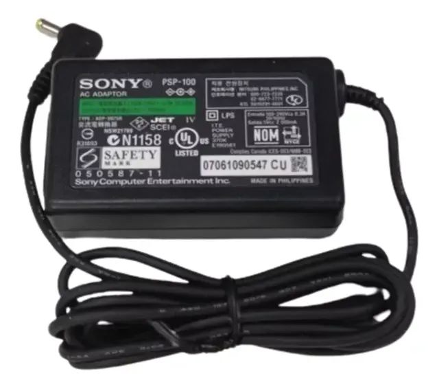 Fonte Psp-100 Slim Original 1000/2000/3000/300 Bivolt #av (Usado)