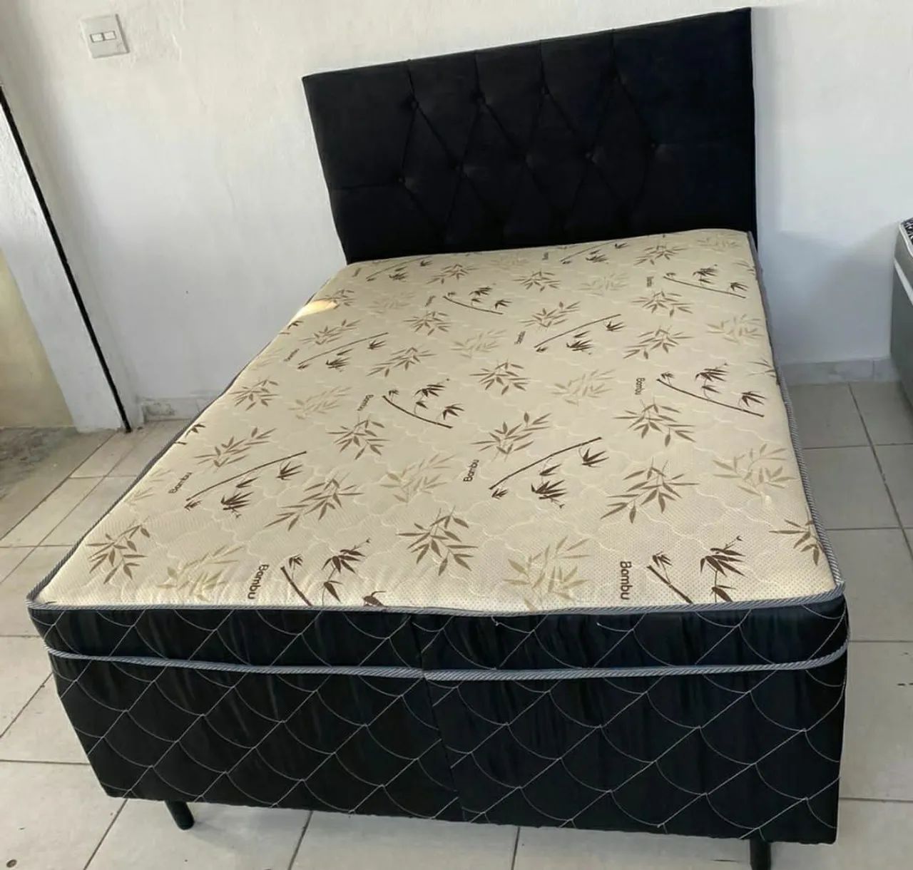 Cama Box molas ensacadas a pronta entrega 