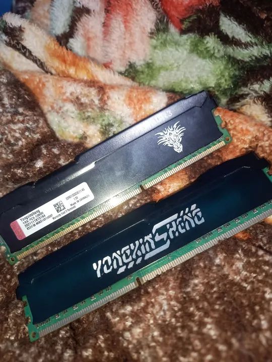 Memória Ram Desktop Color Preto 4gb 1 Yongxinsheng Ddr31600d3c11/4g - Foto 2