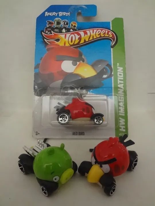 Hot Wheels trio Angry Birds - 17jcd
